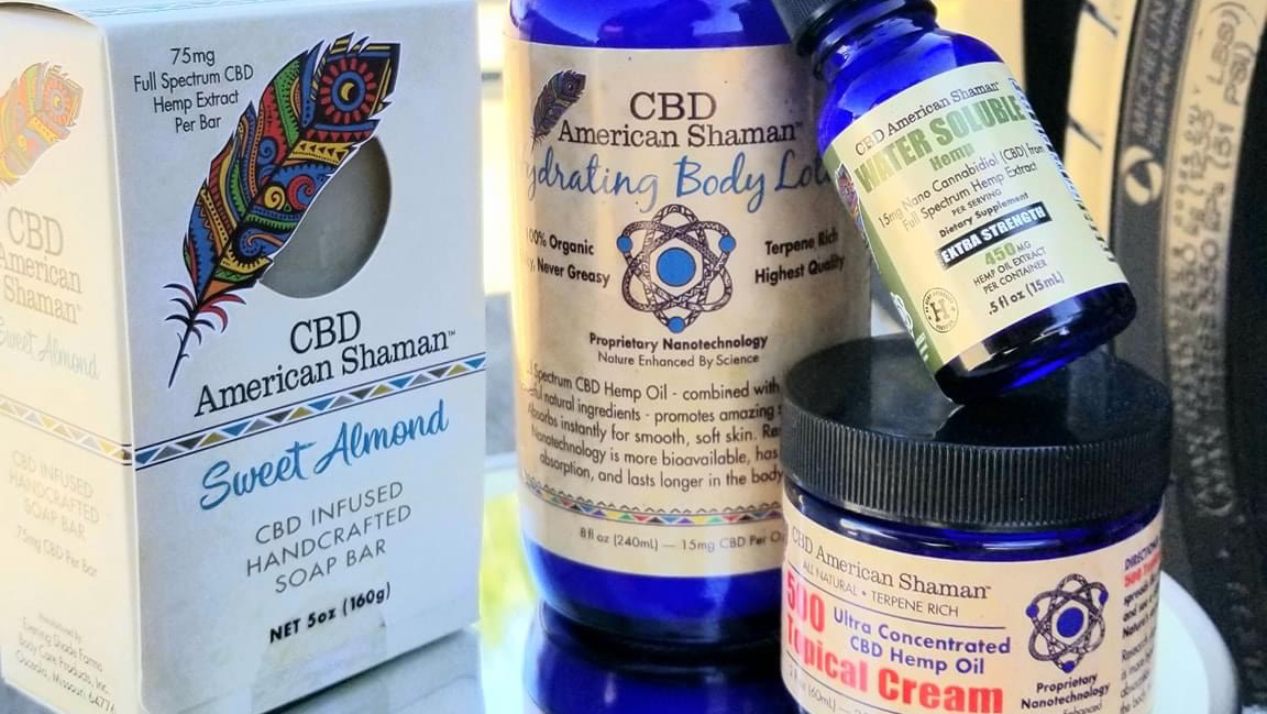 CBD American Shaman of Lubbock Logo