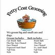 Petty Coat Grooming - Gadsden Logo