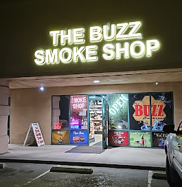 The Buzz Smoke Shop Yuba City Logo