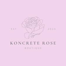 Koncrete Rose Boutique -Porter Logo