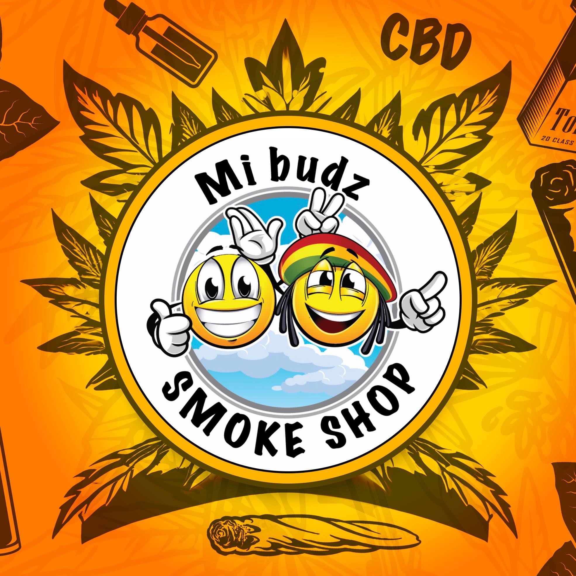 Mi Budz Smoke Shop - SH Logo