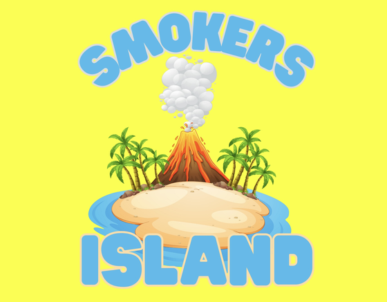 Smokers Island - Grand Island Logo