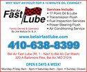 Bel Air Fast Lube LLC Logo