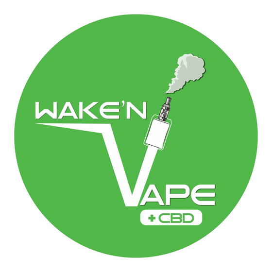 Wake N Vape - Garland Logo