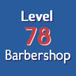 Level 78 Barber Shop Logo