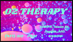 O2 THERAPY - Joplin Logo