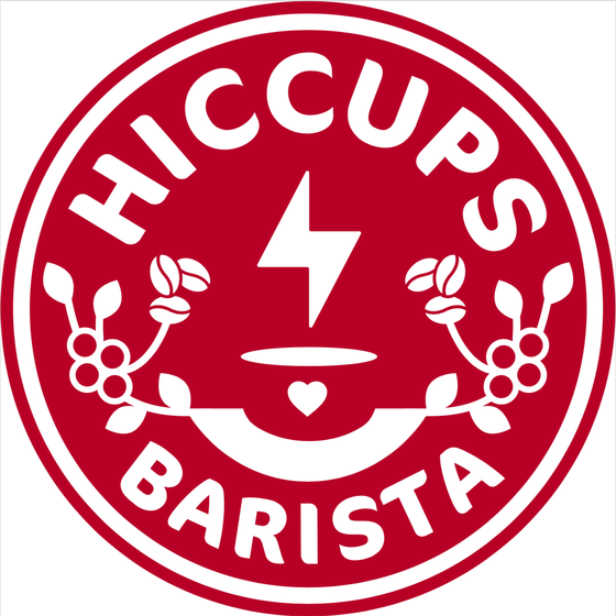 Hiccups - E. Willlow St Logo