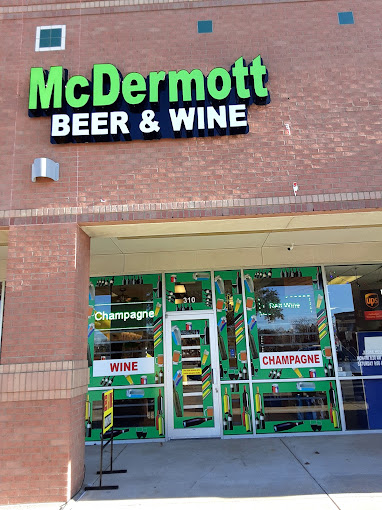 McDermott Beer N Wine & Liqour Logo