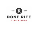 DoneRite Tire & Auto Logo