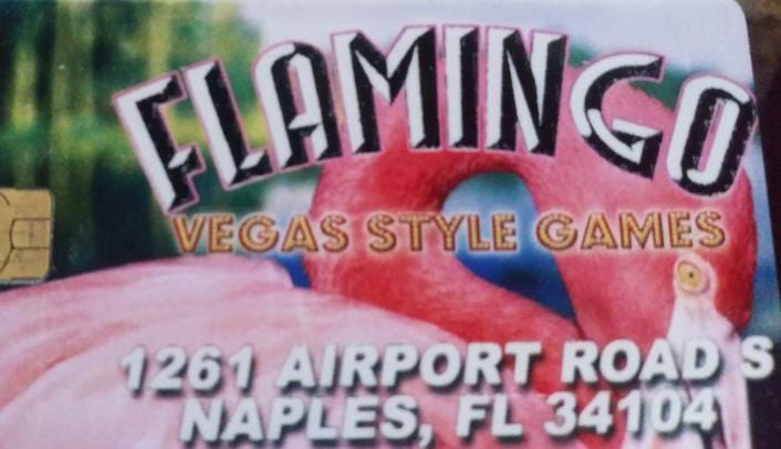 Flamingo Arcade- Merritt Islan Logo
