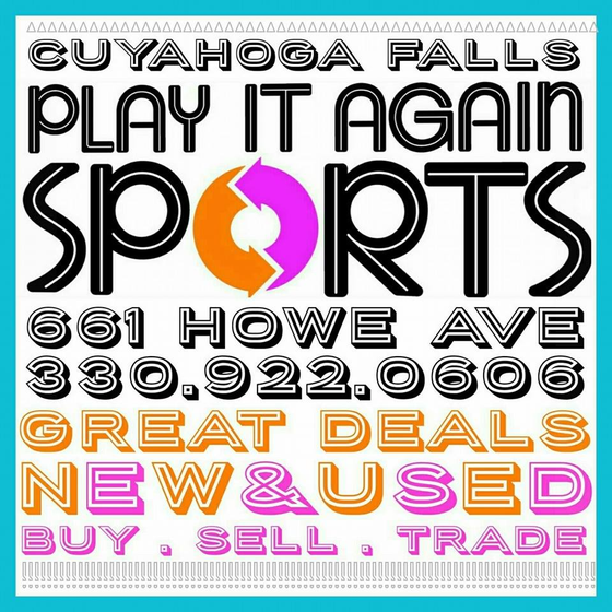 Play It Again Sports Cuy Falls Logo