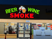 Beer Wine And Smoke Logo