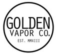 Golden Vapor - Dyer St. Logo