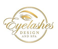 Eyelashes design and spa Logo