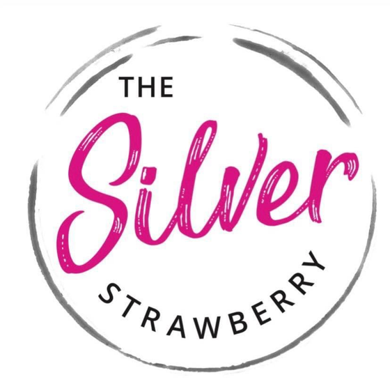 The Silver Strawberry -Tomball Logo