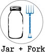 Jar + Fork Logo