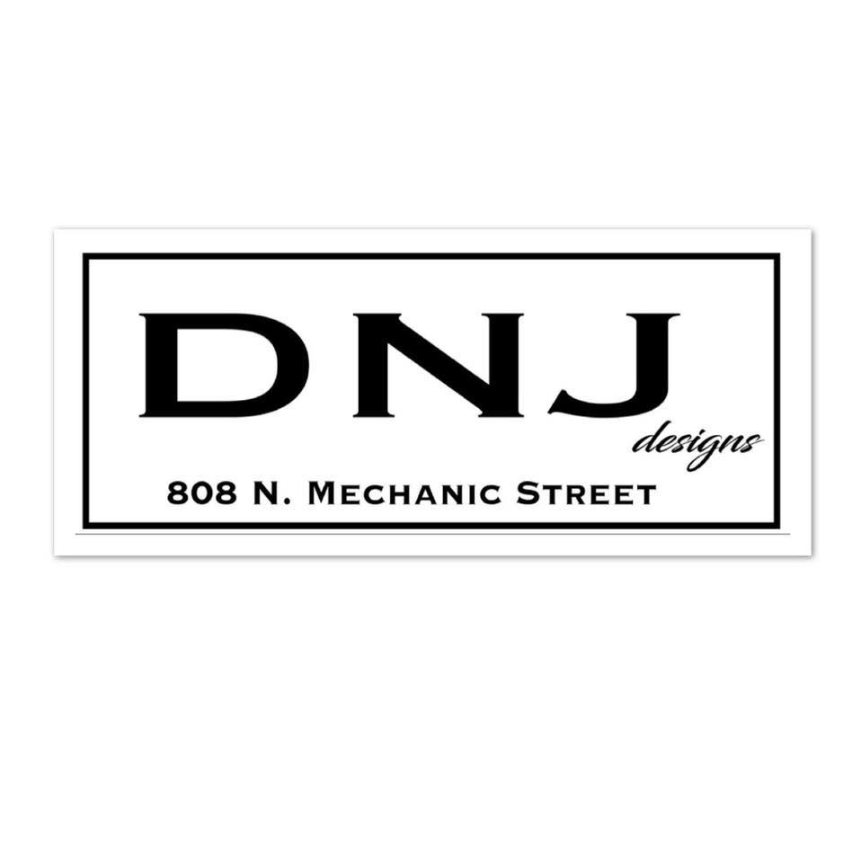 DNJ Designs - 808 N Mechanic Logo