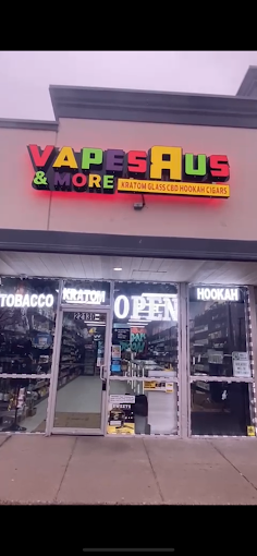 Vapes R Us N more Logo