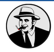 Capone's Smoke Shop - Aurora Logo