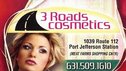Three Roads Cosmetics Logo