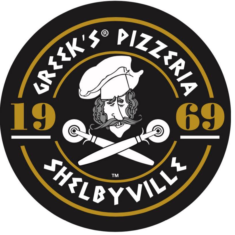 Greeks Pizza - Shelbyville Logo