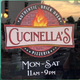 Cucinella's Brick Oven Pizza Logo